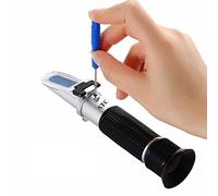 Genérico Refractómetro Brix for Cerveza de azúcar Brix 0-18% refractómetro Brix refractómetro ATC medidor de Prueba óptica