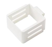 Genérico Refrigerator Divider - 3.15 Inch Kitchen Storage Organizer | ABS Fridge Side Basket - Durable space-saving container for snacks and drinks, ideal for effortless kitchen organization