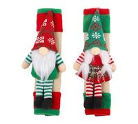 Genérico Refrigerator Door Handle Cover - Gnome Set Of 2 | Kitchen With Appliance Protector For Microwave, Dishwasher, Oven, Christmas, New Year, Holiday, Seasonal Home Decoration