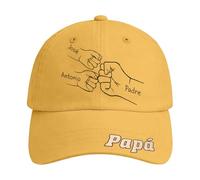 Genérico Regalo Día del Padre - Gorras Personalizadas Hombre Gorra Personalizada para Papá, Gorras de Béisbol Divertida Gorra de Béisbol de Boxeo, Un Regalo para Papá, Abuelo o Marido