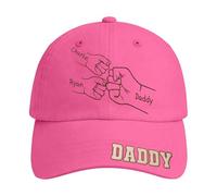 Genérico Regalo Día del Padre - Gorras Personalizadas Hombre Gorra Personalizada para Papá, Gorras de Béisbol Divertida Gorra de Béisbol de Boxeo, Un Regalo para Papá, Abuelo o Marido