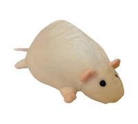 Genérico Regalo Festivo Múltiples Opciones de tamaño (13, 7 Pulgadas/ 19, 6 Pulgadas/ 35, 4) Adorable Peluche Suave para Dormitorio, sofá, Sala de Juegos, (White2, One Size)
