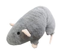 Genérico Regalo Festivo Múltiples Opciones de tamaño (13, 7 Pulgadas/ 19, 6 Pulgadas/ 35, 4) Adorable Peluche Suave para Dormitorio, sofá, Sala de Juegos, (Grey3, One Size)