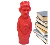 Generico Regina Isabel Ii Muñeca conmemorativa - Muñeca de recuerdos, goma A | Adorno real coleccionable para premios en clase, regalos escolares, educación temática, historia y premios estudiantiles