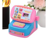 Genérico Registradora Ficticia,Ornamento Colección Realista,Juego Simbólico Clásico para Contar - Para Estudiantes Chicos Jóvenes Jardín de Niños Casa Salón Juegos