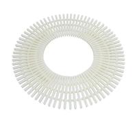 Genérico Rejilla antidesbordamiento para Piscina - Tapa de desagüe de Ducha de 3 Orificios, Filtro Duradero para Piscinas elevadas y pasarelas, 18 x 100 cm (Paquete de 5) - Evita obstrucciones y mejo