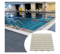 Genérico Rejilla de desagüe Beige para Piscina y Ducha, Rejilla de desagüe empalmable de 18 cm, Filtro de Drenaje antidesbordamiento (1 Unidad), Duradera y fácil de Instalar.