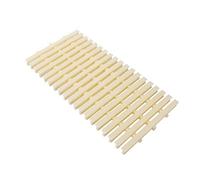 Genérico Rejilla de Drenaje de plástico para Piscinas y baños - Rejilla de rebosadero empalmable, Protector de canalones Duradero para una gestión eficiente del Drenaje y Seguridad de la Piscina.