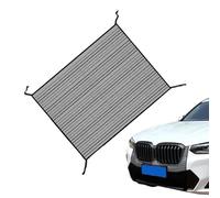 Genérico Rejilla de Radiador de Coche - Protector de Parachoques Delantero de 100x70 cm, Protector de Malla | Red Deportiva de Entrada de Aire para SUV sedán, Pantalla de poliéster Negro, prote
