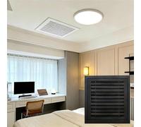 Genérico Rejilla de ventilación de Retorno para conductos, Rejilla de Aluminio, Rejilla con Lamas para Pared Lateral y Techo, Retorno de Aire frío de Alto Flujo, para Edificios residenciale