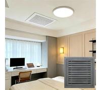 Genérico Rejilla de ventilación de Retorno para conductos, Rejilla de Aluminio, Rejilla con Lamas para Pared Lateral y Techo, Retorno de Aire frío de Alto Flujo, para Edificios residenciale