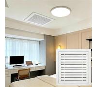 Genérico Rejilla de ventilación de Retorno para conductos, Rejilla de Aluminio, Rejilla con Lamas para Pared Lateral y Techo, Retorno de Aire frío de Alto Flujo, para Edificios residenciale