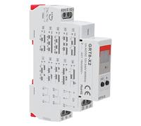 Genérico Relé De Tiempo, Controlador De Retardo De Pantalla Digital Ajustable, Amplio Voltaje Compatible con Ca/CC 12 V-240 V, Control De Tiempo De Automatización Industrial