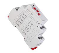 Genérico Relé De Tiempo Multifuncional, Perilla De Panel De Retardo, Instalación En Riel DIN, Rango De Retardo De 0,1 Segundos A 10 Días, Control De Automatización Industrial