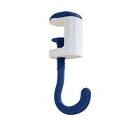 Genérico Reliable Desk Hanger - Modern Bag Support Mount, Secure Table Arm with Clamp, Alloy Holder Frame with Grip, Cubicle Utility Hook, Carrying Aid for Office, Home, Classroom