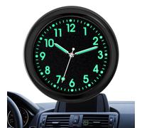 Genérico Reloj Analógico Para Salpicadero De Coche Que En La Oscuridad, Relojes De Repuesto Para Automóviles De Cuarzo, Reloj Analógico Pequeño, Adhesivo Para Vehículos Automotrices