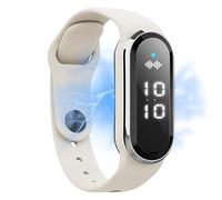 Genérico Reloj antiestático, pulsera de conexión a tierra - Reloj con pantalla digital | Reloj multifuncional ultrasónico portátil recargable de la reducción del para los niños