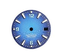 Genérico Reloj con Calendario único C3 BW9 Esfera Luminosa de 28,5mm diámetro Modificado for Piezas Reloj Movimiento NH35 NH36, Accesorio(C3)