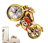 Generico Reloj de Alarma para Motocicletas: Reloj Vintage con batería de Estilo Vintage, Reloj de Tableta, Creativo para el Escritorio, Novelty Motorbike Timepiece For Bedroom & Bookshelf |