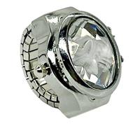 Genérico Reloj de , anillos de reloj para mujer - Reloj de apilamiento de movimientos,Reloj de dedo vintage creativo, Relojes de dedo de la joyería ajustable para las mujeres