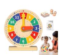 Genérico Reloj de aprendizaje para,Aprender Hora Juguete Educativo Interactivo - Recursos Educativos Reloj Escolar | para Niñas Niños Kindergarten Clase Sala de Juegos Casa