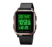 Generico Reloj Digital | Correa Ajustable - Reloj Digital de Pulsera para Hombre y Mujer | para Padre Marido, Novio, Esposa, Novia, cumpleaños, Navidad, Año Nuevo, Citas y Desplazamiento, Dorado,