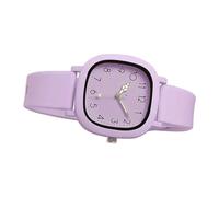 Genérico Reloj para Mujer - Relojcon Correa De Silicona - Mpermeable De Color Sólido De Estilo Casual | Reloj Cumpleaños, para Un Examen, para Una Madre, Una Novia.