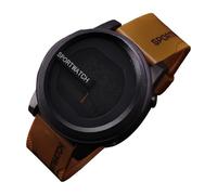 Generico Relojes deportivos para hombre, Relojes deportivos para hombre impermeables | Reloj deportivo inteligente con temporización de alta precisión - de multifuncionales con reloj de, café,
