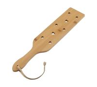 Generico Remo para canoa de madera | Orificios para el flujo de aire, remo para kayak de de 13,3 pulgadas - Instrumentos marinos, remos con mango ergonómico, para kayak, canoa, tubos fluviales