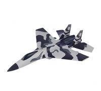 Genérico Remote Control Airplane, 2.4ghz RC Aviones De Control Remoto para Adultos Model Toy, Kids Drone, for Beginner or Airplane Toy Gifts (Gray)