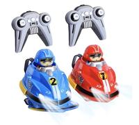 Genérico Remote Control Car, Bumper Vehicles, Led Lights Kid Friendly Battery Powered Bright Colors Portable Toy Easy Responsive Controls, Car Remote Controlled Ejector with Led Light and Music for K