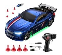Genérico Remote Control Car, RC Electric Racing, 3.11x1.38x1.02 Inches 1:64 Drift Auto, Realistic High-Speed Vehicle, Ergonomic Sturdy Design for Children Teens Birthday Indoor Christmas Outdoor Fun