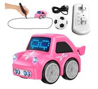 Genérico Remote Control Car - Smart Follow and Escape Mode Mini RC Truck Toy Sensor Activated Gesture Control Interactive Car with Line Following Function Stem Educational