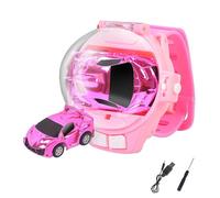 Genérico Remote Control Car Watch Toys - Cartoon Cool Watch Wrist Racing Cars | 2.4 GHz Interactive Cool Watches with Remote Control, USB Charging Car Watches For Boys and Girls Kids