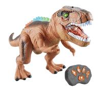 Genérico Remote Control Dinosaur with Light Spray Roar - Electronic Realistic Walking Figures for Play Boys Girls Birthday, Remote Control Dinosaur, Classroom Prizes Party Favors