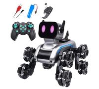 Genérico Remote Control Dog, Smart Robot Puppy, Eight-Wheel Pet Toy, Interactive Movement Feature, Sturdy Kid-Friendly Build, Perfect for Living Room Outdoor Bedroom Yard Entertainment