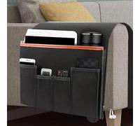 Genérico Remote Control Holder - Sofa Armrest Organizer | Non Slip Bedside Organizer | Multifunctional Couch Armrest Storage Bag | Non Slip Remote Holder Couch Accessories For Home, Studio