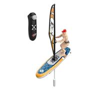 Genérico Remote Control Sailing Boat - 12 Inches Waterproof RC Toy for Kids 8-12 with LED Lights, 2.4GHz High-Speed Function for Pool Play, Bathtub Racing and Outdoor Fun, Summer Beach Adventure Game