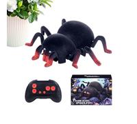Genérico Remote Control Spider, RC Spider Prank Toy, 8.66 Inches Realistic Electronic Crawling with Moving Legs Indoor Outdoor Scare Toy for Backyard Birthday Party