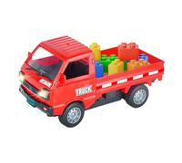 Genérico Remote Control Truck, 1:16 RC Car, Electric Pickup Toy with LED Lights, Realistic Construction Vehicle, Drift Auto Transportation Toy for Boys and Girls, Outdoor Driving Adventures
