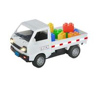Genérico Remote Control Truck, 1:16 RC Car, Electric Pickup Toy with LED Lights, Realistic Construction Vehicle, Drift Auto Transportation Toy for Boys and Girls, Outdoor Driving Adventures