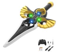Genérico Remote Flying Sword, Gesture & Remote Control Rc Glider con 360° Stunts, 3-Speed Control, LED Lights, Long Flight Time, Lightweight Durable Design, Easy to Fly for Beginners
