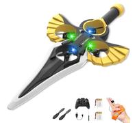 Genérico Remote Flying Sword, Gesture & Remote Control Rc Glider con 360° Stunts, 3-Speed Control, LED Lights, Long Flight Time, Lightweight Durable Design, Easy to Fly for Beginners