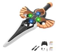 Genérico Remote Flying Sword, Gesture & Remote Control Rc Glider con 360° Stunts, 3-Speed Control, LED Lights, Long Flight Time, Lightweight Durable Design, Easy to Fly for Beginners