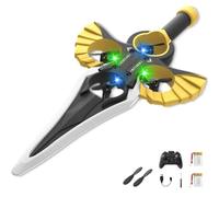 Genérico Remote Flying Sword, Gesture & Remote Control Rc Glider con 360° Stunts, 3-Speed Control, LED Lights, Long Flight Time, Lightweight Durable Design, Easy to Fly for Beginners