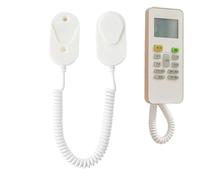 Genérico Remote Holder, Spring Rope Mount, Compact Retractable Magnetic Anti Lost Design, Wall Attachment for TV, Controller in RV, Bedroom, Home Use and Small Living Places
