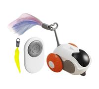 Genérico Remoto para Gatos: Batería Recargable Inteligente De 300 MAh, Dispositivo Robot De Movimiento Automático | Cazador De Interactivo Inalámbrico para Mascotas En Interiores, Ejercicio En