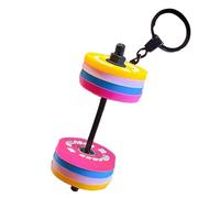 Genérico Removable Dumbbell Keychain | Silicone, 15g, 8x5cm | Fun Fitness Gym Accessory | For Bag Car Hanging Decor, Gift For Fitness Men Women