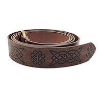 Genérico Renaissance Belt | Retro Renaissance Men Embossed Belt | Renaisance Accessories O Loop Elegant Belts Suitable For Cosplay Teens, Adults, Men
