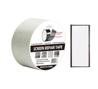 Genérico Reparación de Mosquitera para Ventana | Cinta de Parche Flexible Autoadhesiva | Kit de Reparación Mallas Mosquiteras | Para Tienda de Campaña Autocaravana Apartamento Patio Porche RV Balcón